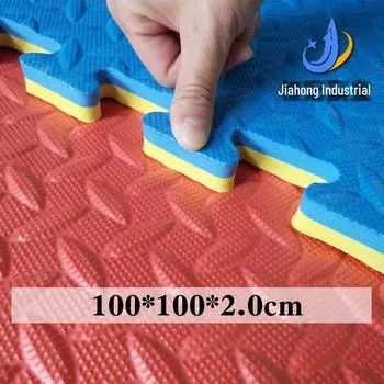 Коврик из пенопласта для дошкольного образования, детского сада и обучения танцам - Узор «Лист»