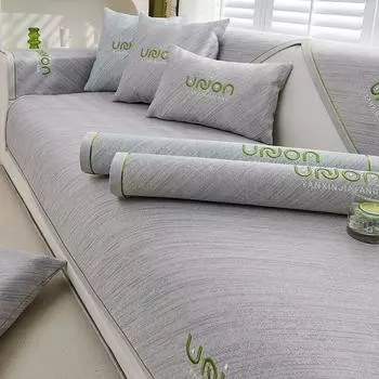 Коврик из ротанга, диванная подушка, летний нескользящий коврик для сиденья, бамбуковый коврик из ледяного шелка, чехол для дивана 70*70cm