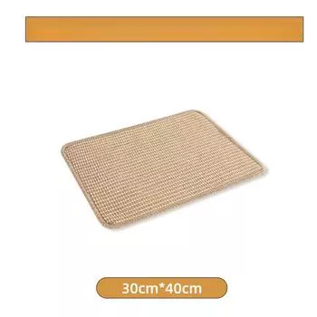 Коврик из сизаля, доска для кошачьих царапин, износостойкий, презрительный, шлифовальный коврик для защиты когтей, коврик для сна, коврик для ног, товары для кошек, игрушки 30 * 40