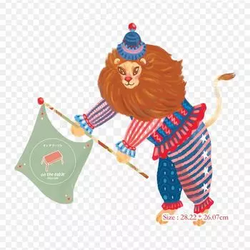 Коврик клоуна, термопереносная печать, виниловые нашивки, наклейки для одежды, аппликации «сделай сам», моющиеся нашивки