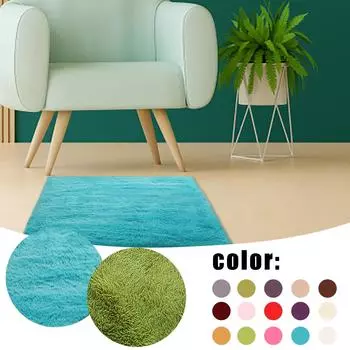 Коврик Мягкие Коврики Для Спальни Для Детей Игровая Комната Теплый Мягкий Коврик Ковры Плюшевые Коврики Коврики Для Гостиной Коврики Для Украшения Детской Коврики Коврик Для Ползания One Size бежевый