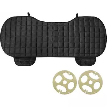 Коврик на заднее автомобильное сиденье, универсальные чехлы на задние сиденья автомобиля с карманами, чехол на заднее сиденье автомобиля, нескользящая зимняя подкладка, защитная ткань для заднего сиденья, флокирующая ткань