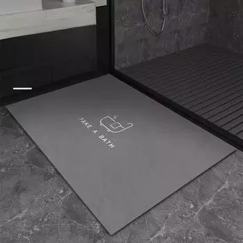 Коврик Nordic Wind Diatom Mud, нескользящий и грязный, для унитаза, впитывающий, быстросохнущий, можно резать, коврик для ног 40 * 60Cm