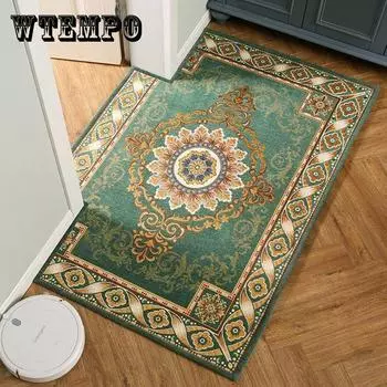 Коврик от двери до двери в китайском стиле, противоскользящий коврик для ног, 50*80 см