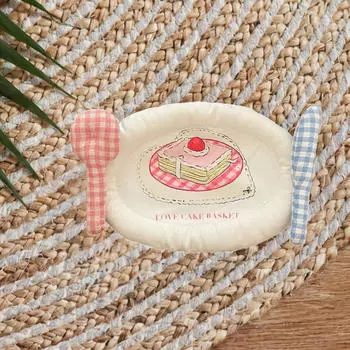 Коврик под подставку с рисунком из мультфильма, нескользящий, универсальный, настольный декор Happy Birthday