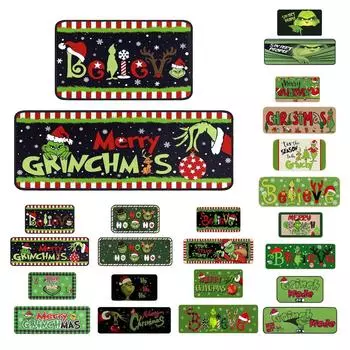 Коврик с мультяшным принтом, рождественское украшение, кухонный ковер, ковер для спальни, гостиной, домашний ковер, украшение One Size