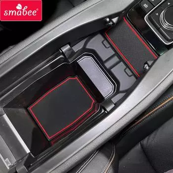 Коврик Smabee Gate Slot для Mazda CX-50, нескользящий коврик для дверного паза, подстаканник, аксессуары для интерьера, резиновая подставка, 10 шт./компл.