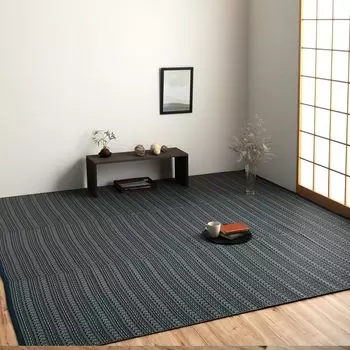 Коврик татами Ikehiko Domestic, мягкий для 6 татами между темно-синими ковриками, изготовлен из прочного полипропиленового материала, устойчивого к царапинам и устойчивого к царапинам. тёмно-синий