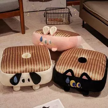 Коврик татами, ленивый пол, сидячий пирс, гостиная, летний прохладный коврик, утолщенная практичная подушка-футон для дома 42*42*15cm