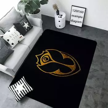 Коврик у кровати Пушистый ковер Гостиная Музыкальный фестиваль TOMORROWLAND Коврики для ног Входной коврик Напольный коврик Нескользящий дом 40x60cm-mini