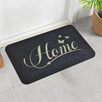 Коврик у входной двери, коврик для удаления пыли, ковровое покрытие, которое можно резать, коврик для протирания двери, противоскользящий, износостойкий коврик для ног и т. д. 40cmx60cm