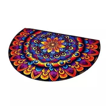 Коврик у входной двери, полукруглый коврик, наружный коврик для входа, коврик с нескользящей резиновой основой для входа в дверь G