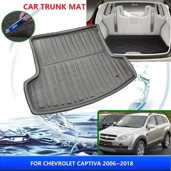 Коврик в багажник автомобиля для Chevrolet Holden Captiva 7 Daewoo Winstorm 2006~2018, устойчивый к высоким температурам, коврик для хранения, аксессуары