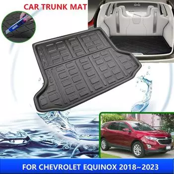 Коврик в багажник автомобиля для Chevrolet Holden Equinox 2018 2019 2020 2024 2024 2024 Термостойкие аксессуары для хранения ковров