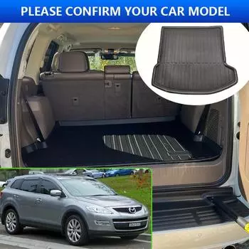 Коврик в багажник автомобиля для Mazda CX-9 CX9 CX 9 2015~2007 2012 2013 2014 термостойкий коврик для хранения аксессуары для салона автомобиля