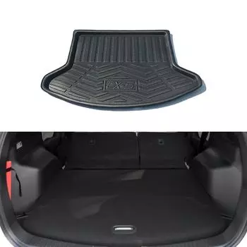 Коврик в багажник автомобиля для Mazda CX-5 CX5 KE 2013~2017 2014, подставка для багажного отделения, коврик для пола, аксессуары для багажника чёрный