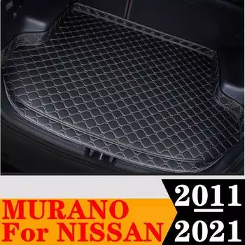 Коврик в багажник автомобиля, водонепроницаемый автозапчасти, коврики для багажника, высокая боковая задняя подкладка для багажника, чехол для NISSAN Murano