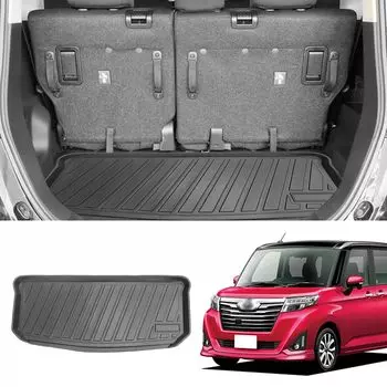 Коврик в багажник BIGKON, Совместимый с Toyota Roomy, Сентябрь 2020 г. - настоящее время ROOMY Коврик для багажника, For ROOMY only (September