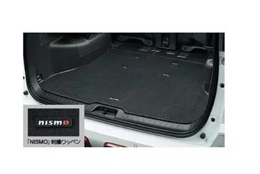 Коврик в багажник Nismo для Nissan Serena C27 (84902-RN7C0) чёрный