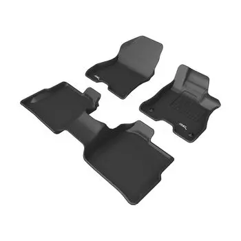 Коврики 3D MAXpider для Nissan Kicks серии P15 2-го поколения, автомобильные коврики, 3D-структура, водонепроницаемые, без запаха, защита, эксклюзив для гибрида, легкие чёрный