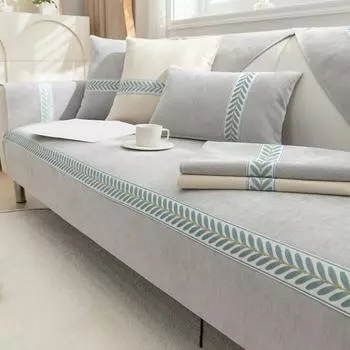 Коврики для дивана универсальны в любое время года, просты и современны, подходят для домашних животных, не скользят и устойчивы к царапинам, а также являются профессиональным украшением дома. Backrest70X70cm оранжевый