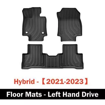 Коврики для гибридного автомобиля Toyota RAV4 RAV-4 2025 2025 2025 TPE водонепроницаемый напольный коврик багажника спинка подушка