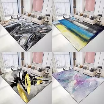 Коврики для гостиной с абстрактным искусством, коврики для домашнего отдыха, детские игровые коврики, большие коврики для спальни 40x60cm