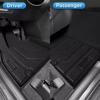 Коврики для KIA Telluride 2020 2025 2025 2025 2025 Четыре сезона водонепроницаемые 3D автомобильные напольные коврики TPE коврики для багажника
