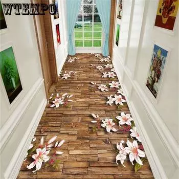 Коврики для коридора и прихожей 3D коврик с водопадом для гостиной, коврик для кухни, спальни, коврик для ванной, коврик для входа W60*H200CM