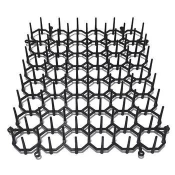 Коврики для кошек Коврик-отпугиватель для сада от кошек Полоски для стимуляции Безопасный пластиковый шип 1pc