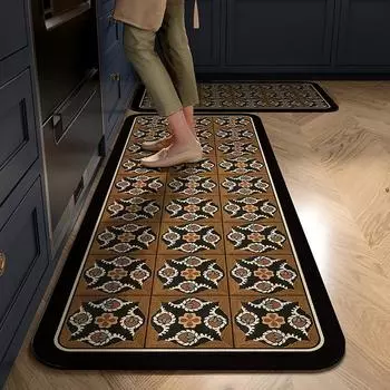 Коврики для кухни Diatom Mud — маслостойкие, противообрастающие, моющиеся, режущиеся и устойчивые к грязи 40x60cm