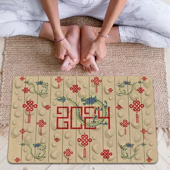 Коврики для массажа ног Акупрессурный коврик для ног Акупунктурная ванна золотой