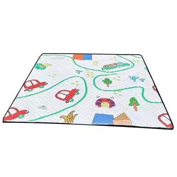 Коврики для пикника, защищенные от влаги, утолщенные коврики для ветра, негабаритное оксфордское дно, ультразвуковые пикники, пляжные коврики 45*45cm