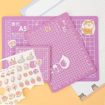 Коврики для письма, верстак, разделочная доска для бумаги, А6, сетчатый коврик для резки, коврики для пэчворка, гравировальная доска A6