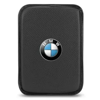 Коврики для подлокотника автомобиля Кожаные накладки на центральную консоль Аксессуары для BMW E46 E39 E90 E60 E36 F30 F10 E34 E30 F20 E92 M3 M4 M5 X6