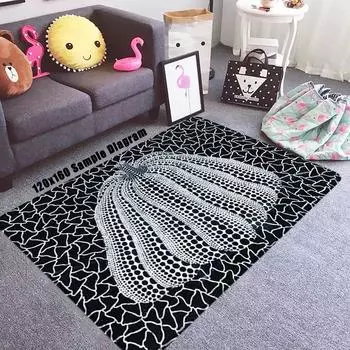 Коврики для прикроватной комнаты с тыквой Коврики для ног Коврик для входа Yayoi Kusama Детский коврик Коврики для ванной Коврик против скольжения Декор для прихожей 40x60cm-mini