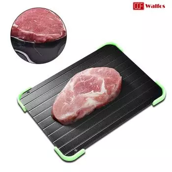 Коврики для размораживания walfos Поддоны для быстрого размораживания продуктов питания Кухонные принадлежности S