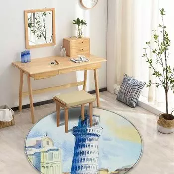 Коврики для спальни Детские коврики Противоскользящие ковры Детские игровые коврики Круглые ковры 40