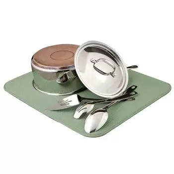 Коврики для сушки посуды из микрофибры для посуды, большой впитывающий коврик для слива раковины, двусторонний коврик для сушки посуды для кухонного стола 40.5x45.5cm красный