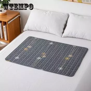 Коврики для тети из чистого хлопка, лунный коврик для физиотенез, водостойкая промывка водой, коврик для детской мочи, герметичный поддельный коврик 50*70cm