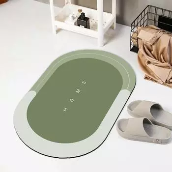 Коврики для ванной из диатомита, впитывающий нескользящий коврик для пола, коврик для ног, быстросохнущий коврик для душа и туалета, моющийся