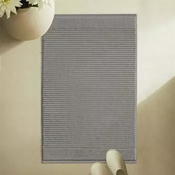 Коврики для ванной из хлопка со свойствами, коврики для ванной комнаты для дома, впитывающие полотенца для домашнего проживания и коврики для ног One Size