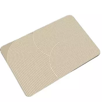 Коврики для ванной комнаты из диатомовой грязи, простые коврики для туалетных дверей в домашней комнате, водопоглощающие, износостойкие, моющиеся коврики для ног 40*60cm