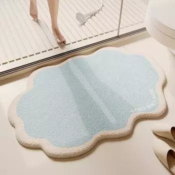 Коврики для ванной комнаты из кашемира — впитывающие, грязеотталкивающие, нескользящие коврики для туалетов и входов, легкие в уходе