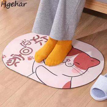 Коврики для ванной с рисунком 40x60, нескользящие, впитывающие, коврики для ванной, приветственные, входные, коврики для ног, кухонные, современные, простые 400MMx600MM