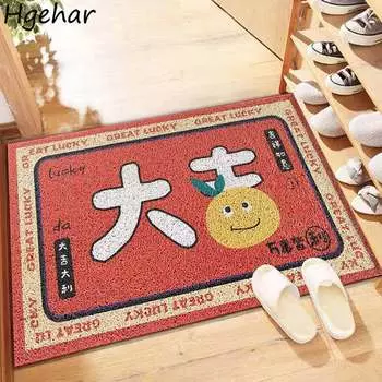 Коврики для ванной с рисунком, бытовые коврики для входа в ванную комнату, противоскользящие коврики из ПВХ для пола, кухонные ковры для гостиной и ванной комнаты 40x60cm