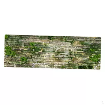 / Коврики флэнель не резиновая основа ванная комната Green 60x180cm