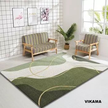 Коврики из искусственного кашемира для гостиной, кабинета, спальни, прикроватные, легкие в уходе, устойчивые к грязи, нескользящие, моющиеся, подушки 60X160CM