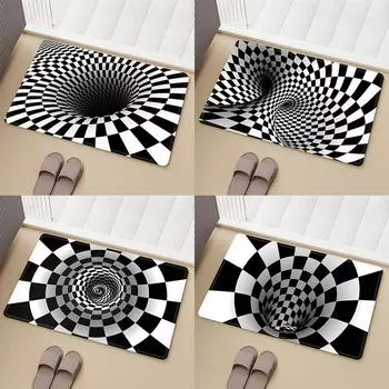 Коврики с дизайном ловушки, входные коврики для дома, кухонные коврики, милые коврики, коврики для комнаты, молитвенные коврики для ванной комнаты, дверные коврики 40x60cm