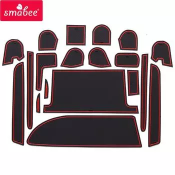 Коврики Smabee Gate Slot Cup Pad для Toyota 2015 - 2017 VOXY NOAH 80 85 Аксессуары для интерьера Коврик для дверного паза автомобиля Противоскользящий коврик